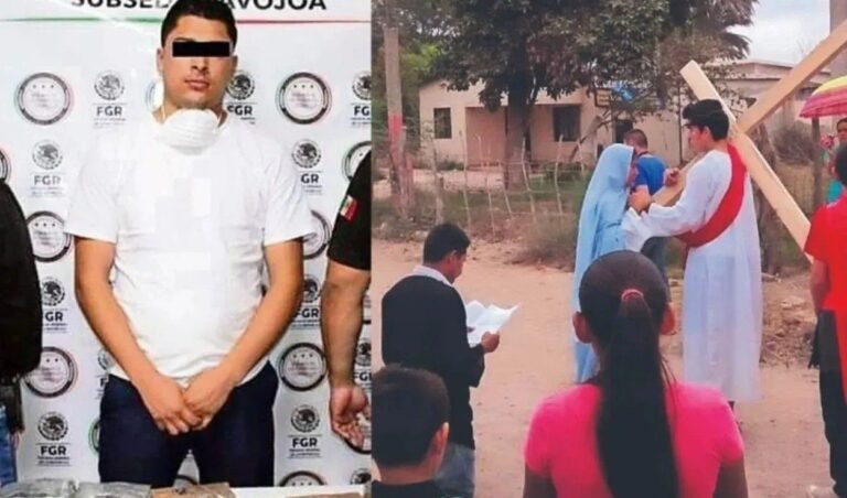 Joven que interpretaba a Jesucristo fue arrestado en México por tráfico de drogas