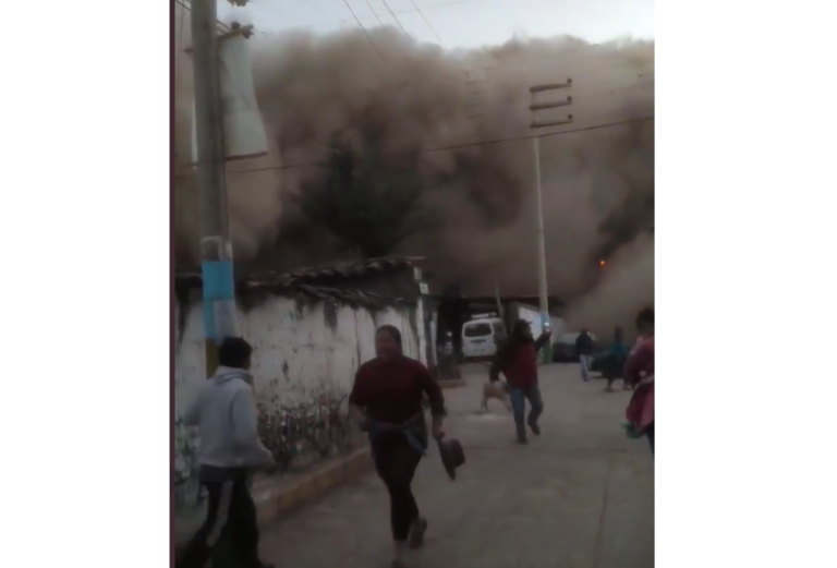 Deslizamiento en Perú deja 150 damnificados y 70 casas inhabitables