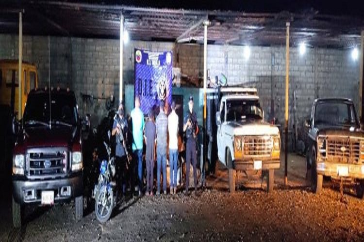 Arrestan a cuatro hombres de las llamadas mafias de la chatarra en Trujillo