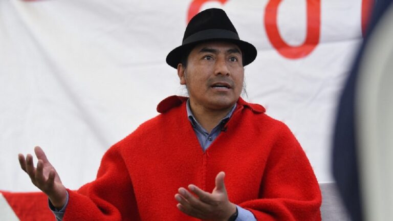 Leonidas Iza: “La justicia en el Ecuador está controlada políticamente”