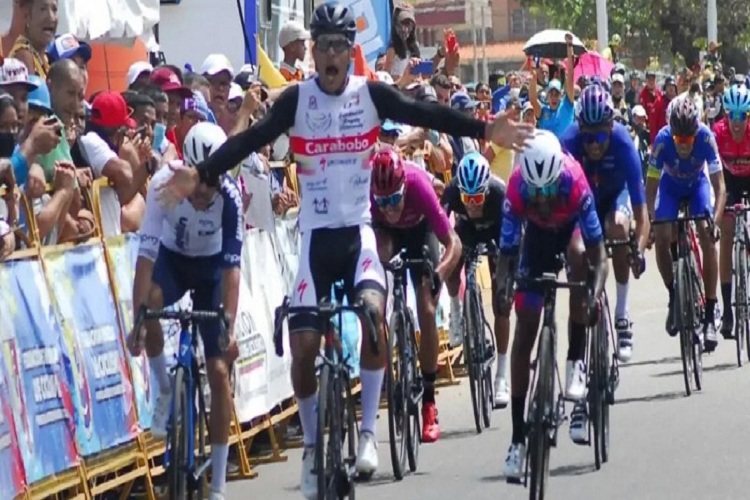Venezolano Luis Gómez es el nuevo líder de la Vuelta a Venezuela
