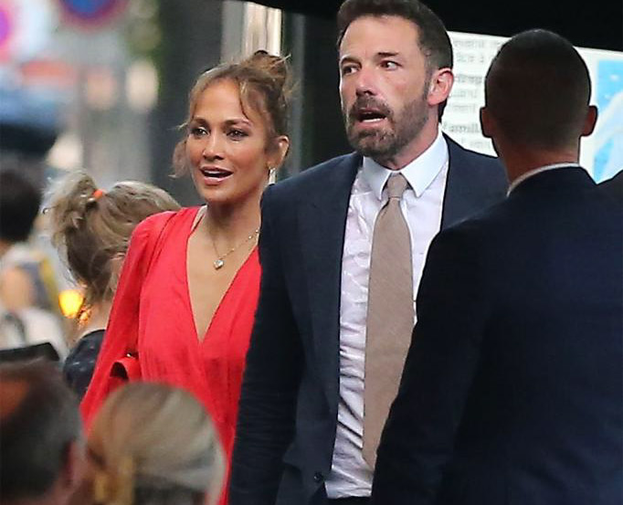 Jennifer López y Ben Affleck pasaron su luna de miel en París