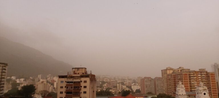 Este viernes llegará al país el Polvo de Sahara