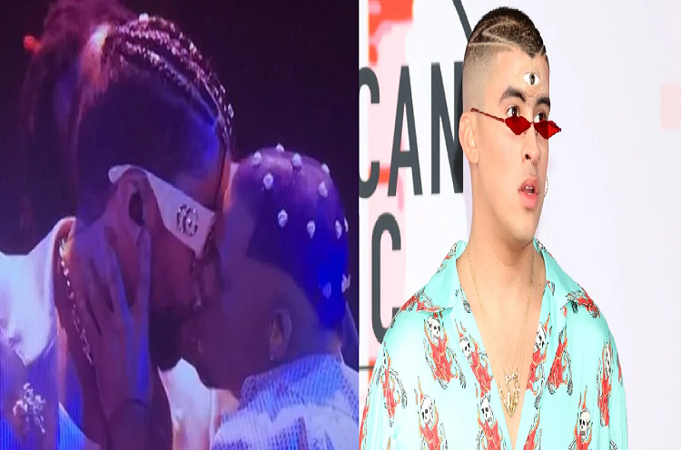 Bad Bunny besó a su bailarín en la presentación de los MTV VMAs 2022