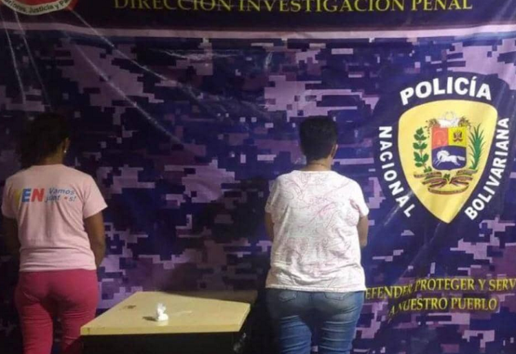 DIP incauta cocaína a dos mujeres en el barrio Zumurucuare