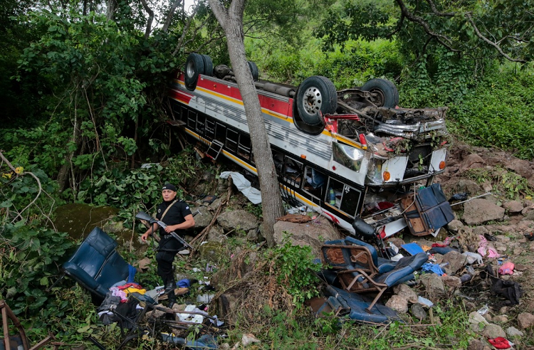 Nicaragua| Autobús donde murieron 15 venezolanos iba a 105 kilómetros por hora