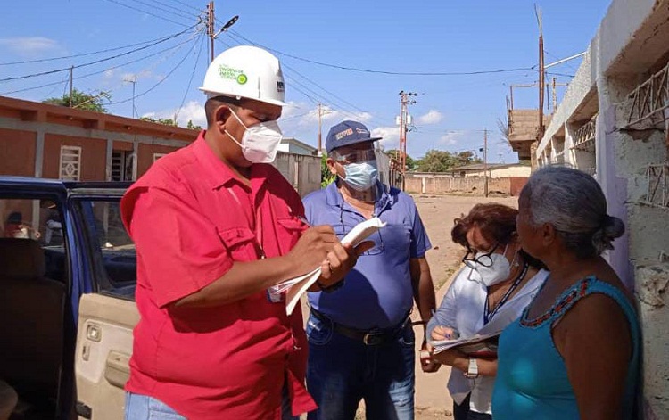 Corpoelec realiza inspecciones y diagnósticos comunitarios en los municipios Colina y Miranda