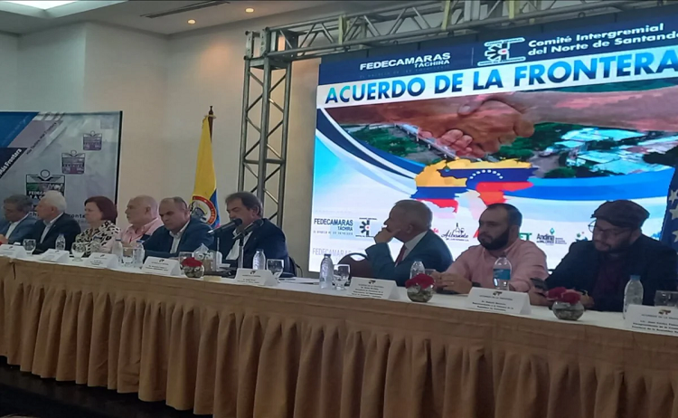 250 empresarios de Colombia y Venezuela se citarán en Cúcuta para el «Acuerdo de la Frontera»