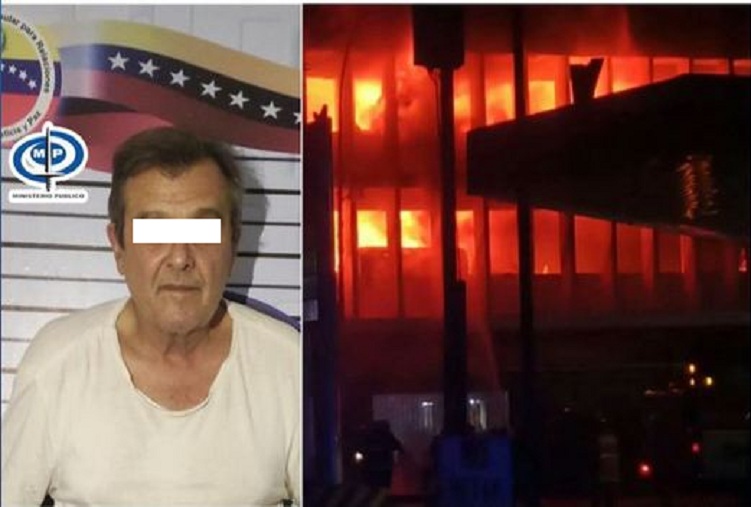 Detienen e imputan a un sujeto señalado de incendiar «Mercado de los Corotos» de Caracas