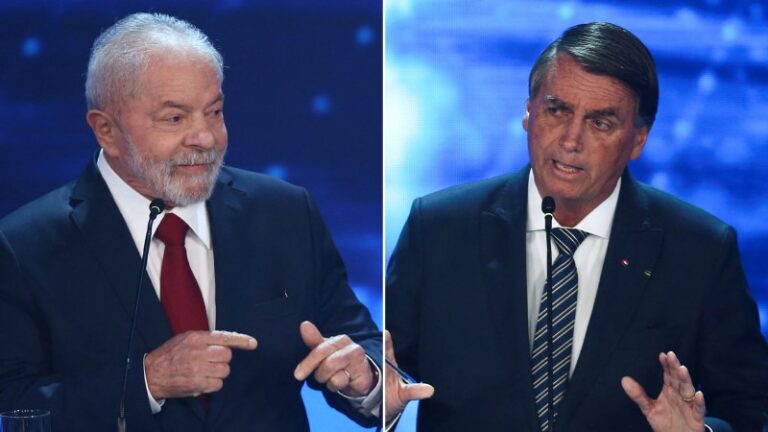 Bolsonaro y Lula se acusan mutuamente en primer debate