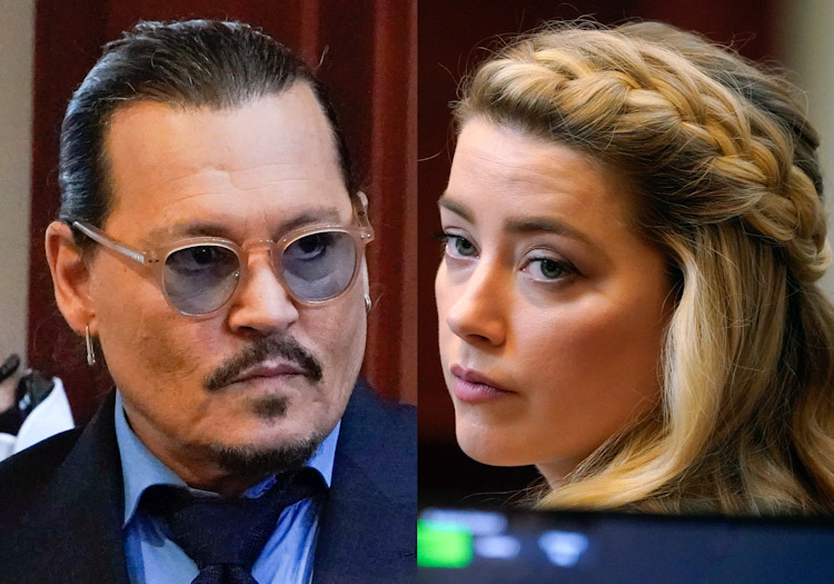 Johnny Depp sufría disfunción eréctil, según la defensa de Amber Heard