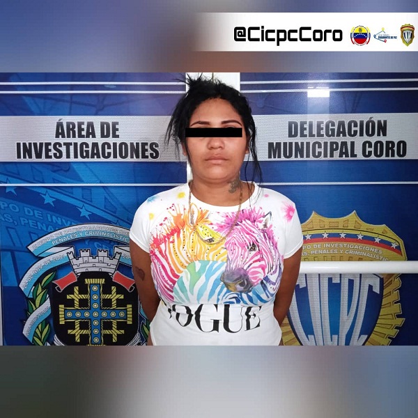 Por intentar pasarle celular a un preso, Cicpc Coro detuvo a una mujer