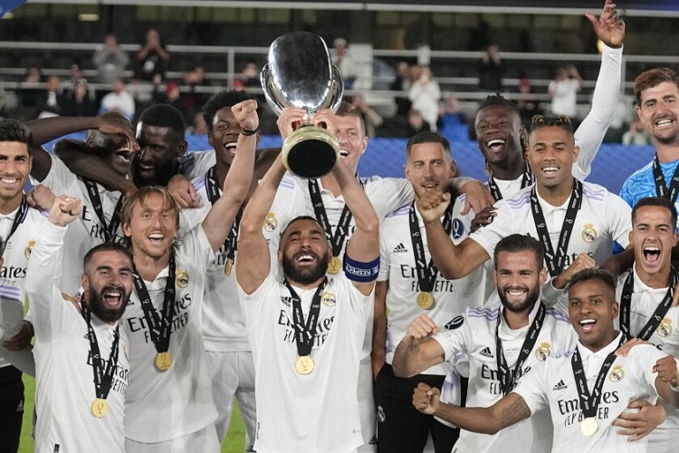 Real Madrid gana por quinta vez Supercopa de la UEFA