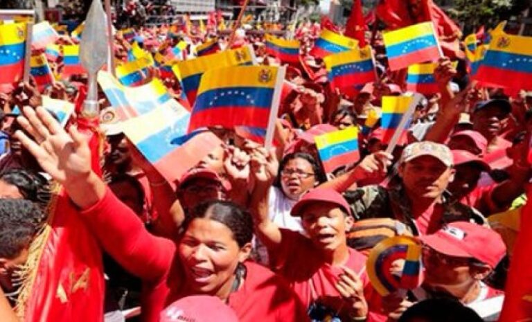 Oficialistas marchan para exigir la devolución de los bienes venezolanos retenidos en el exterior