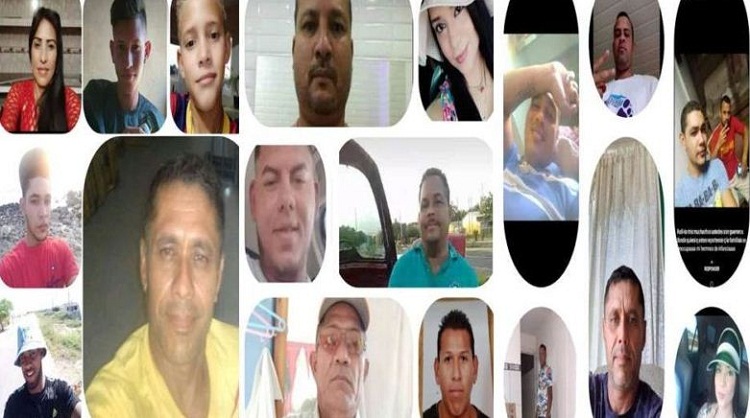 Familiares de los desaparecidos de Tiraya viajaron a Caracas para exigir una investigación especial y nuevo operativo de búsqueda 