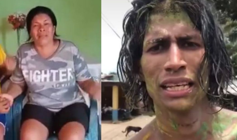 Venezolano que perdió la razón en Honduras miró el video de su madre y la reconoció