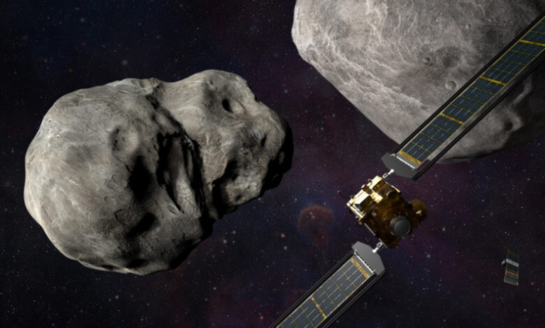 Nasa confirma desvío de órbita al asteroide impactado