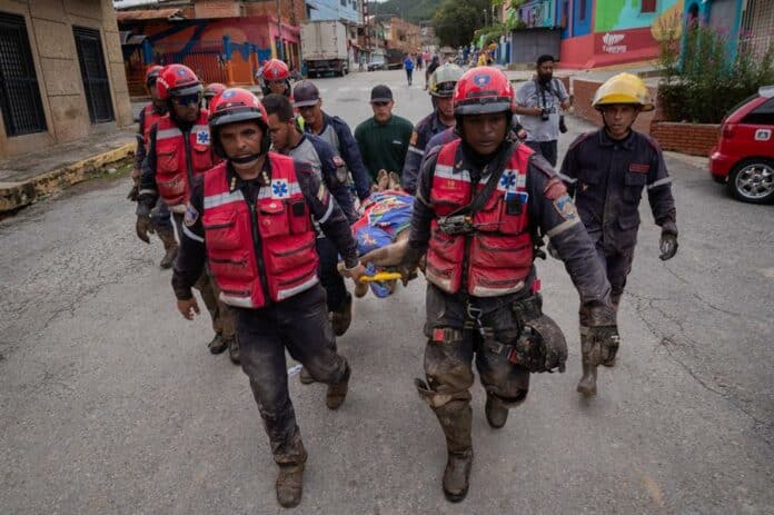 Asciende a 37 los muertos en Las Tejerías