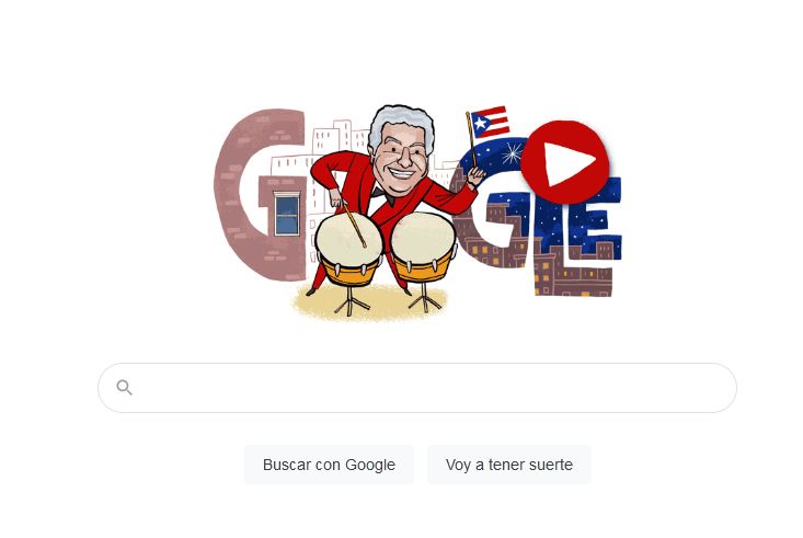 Google celebra la vida de Tito Puente